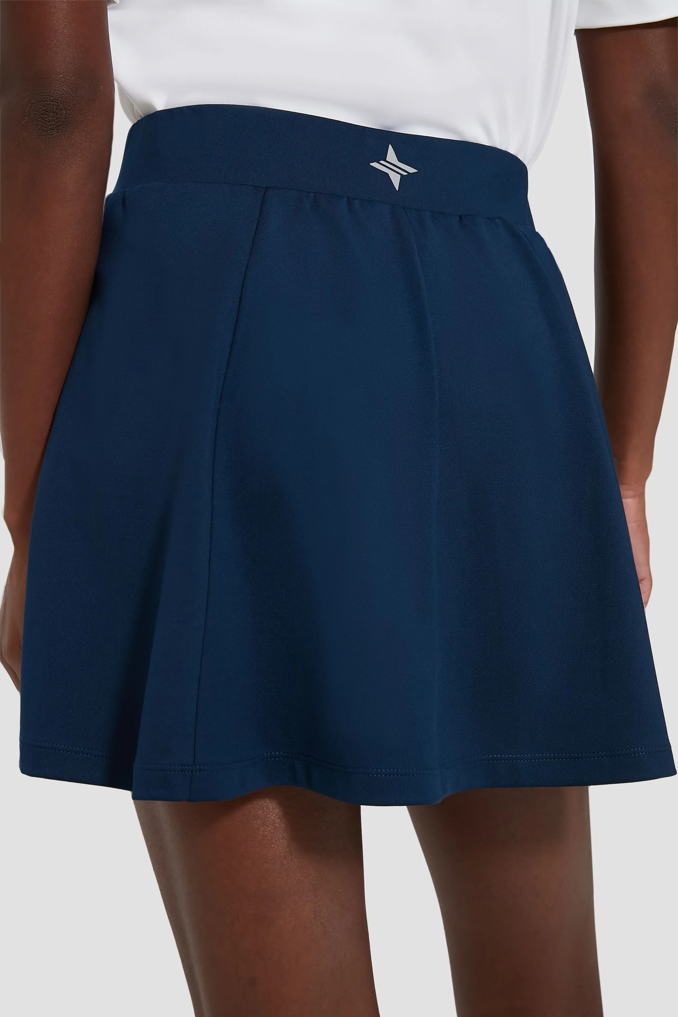 Navy 15 Inch Renee Golf Skirt