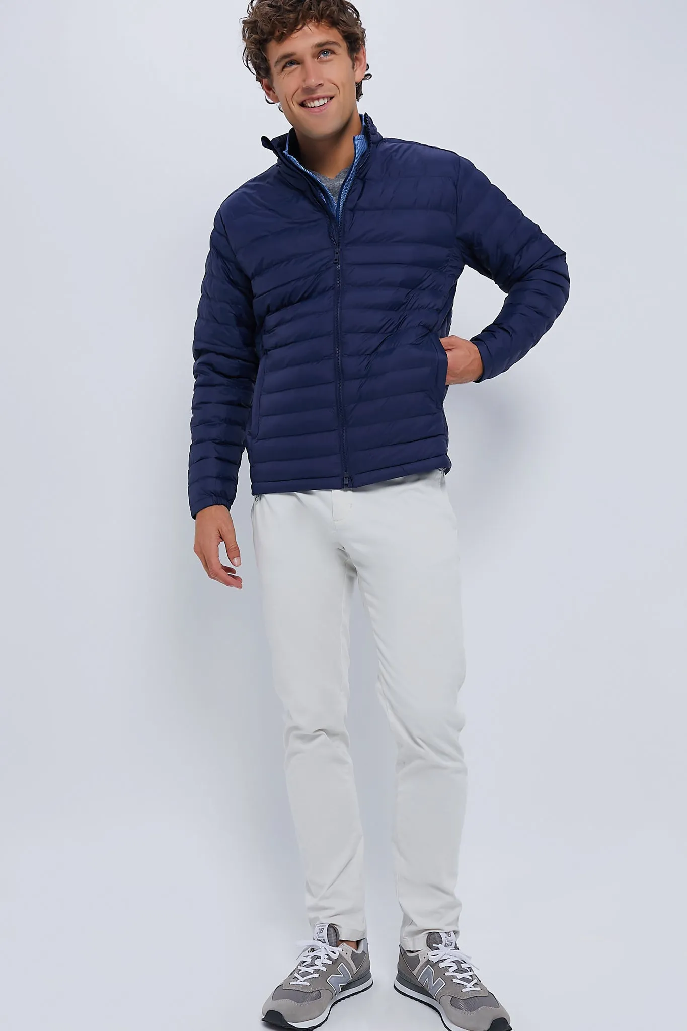 Navy All Course Jacket