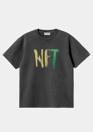 NFT Heavy Oversized Washed Tee - Black