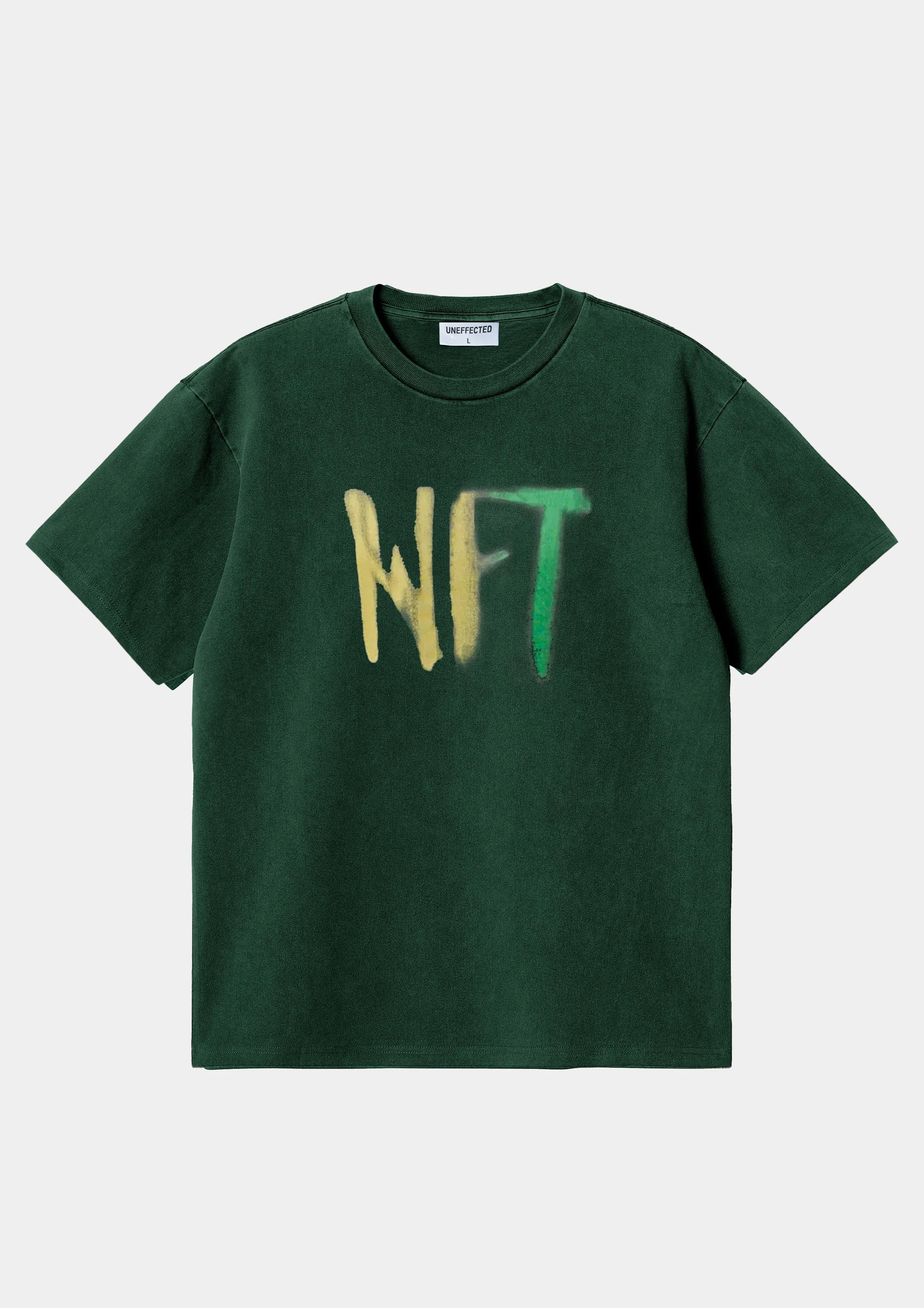 NFT Heavy Oversized Washed Tee - Green