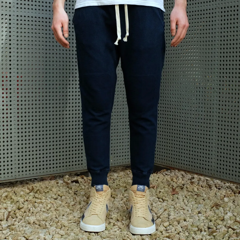 OD LW Indigo Dyed Latch Pile Military Sweatpants