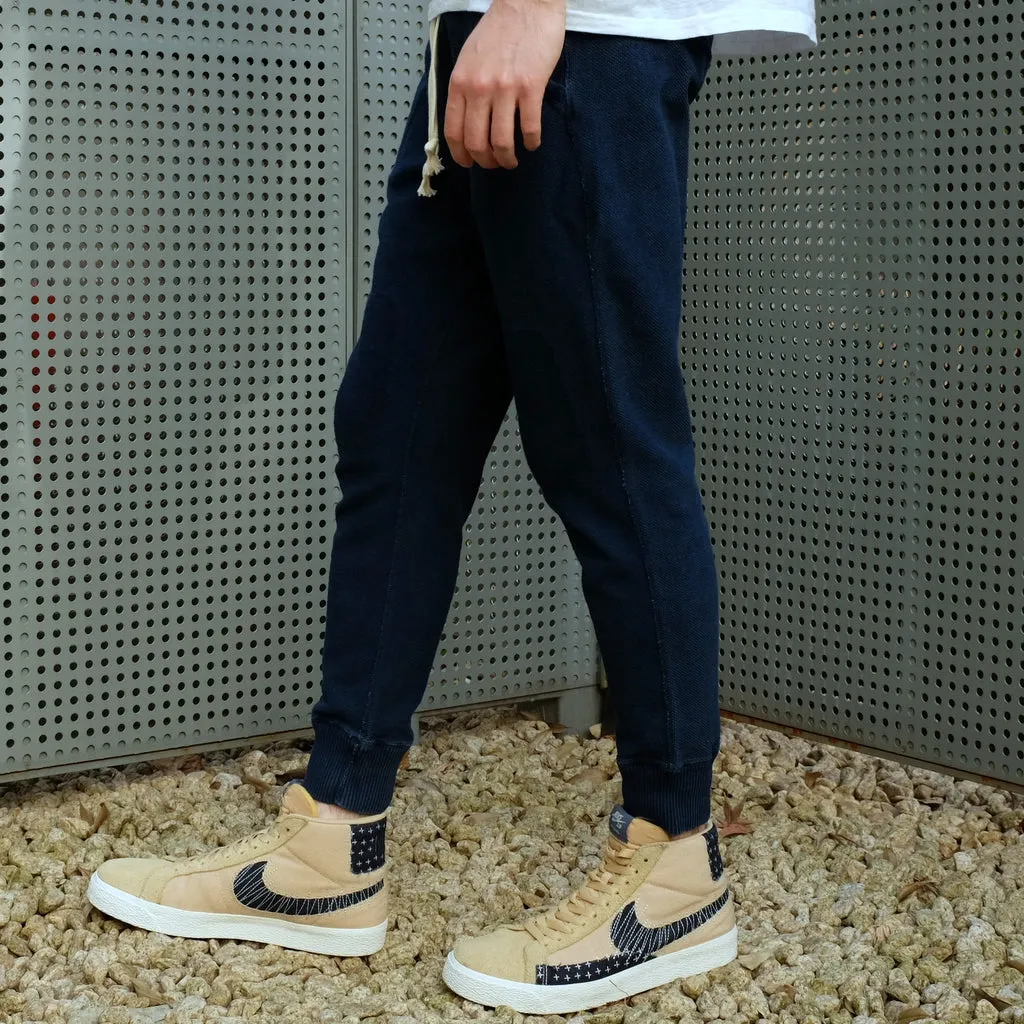 OD LW Indigo Dyed Latch Pile Military Sweatpants