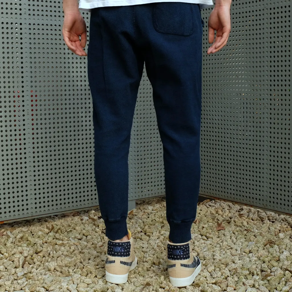 OD LW Indigo Dyed Latch Pile Military Sweatpants