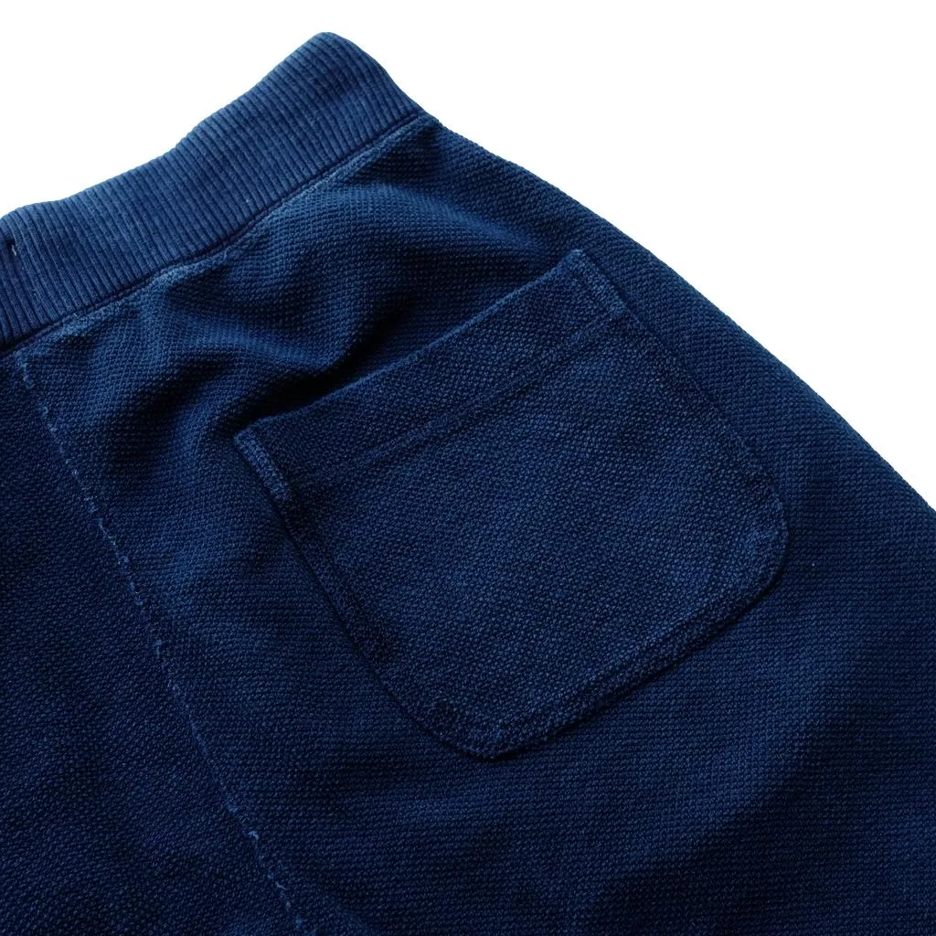 OD LW Indigo Dyed Latch Pile Military Sweatpants