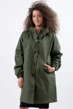 OLIVE GREEN WINDBREAKER