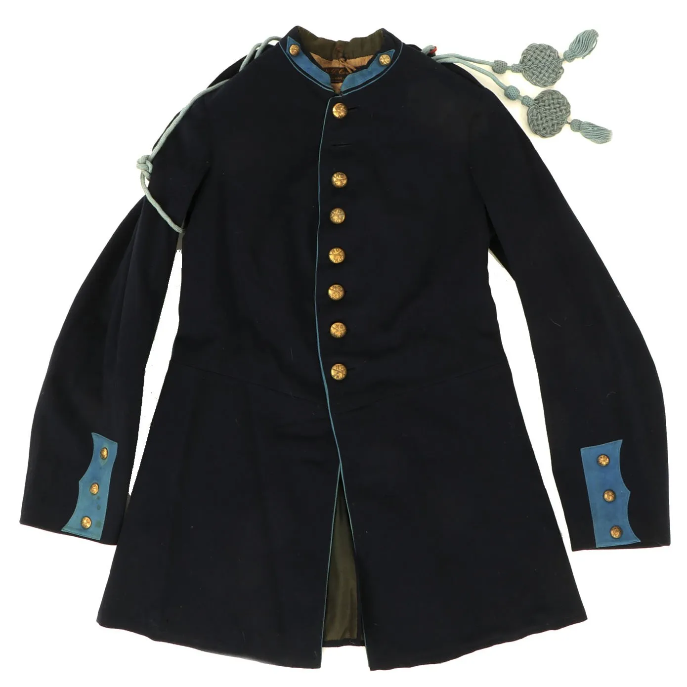 Original 1880s New Jersey National Guard Officer's Parade Dress Jacket