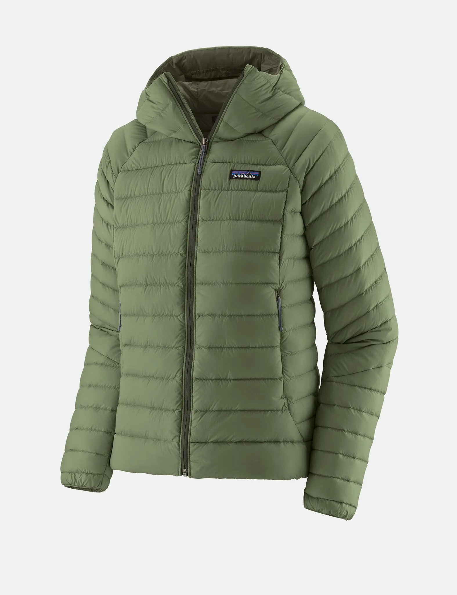 Patagonia Women's Down Sweater Hoody - Terrain Green