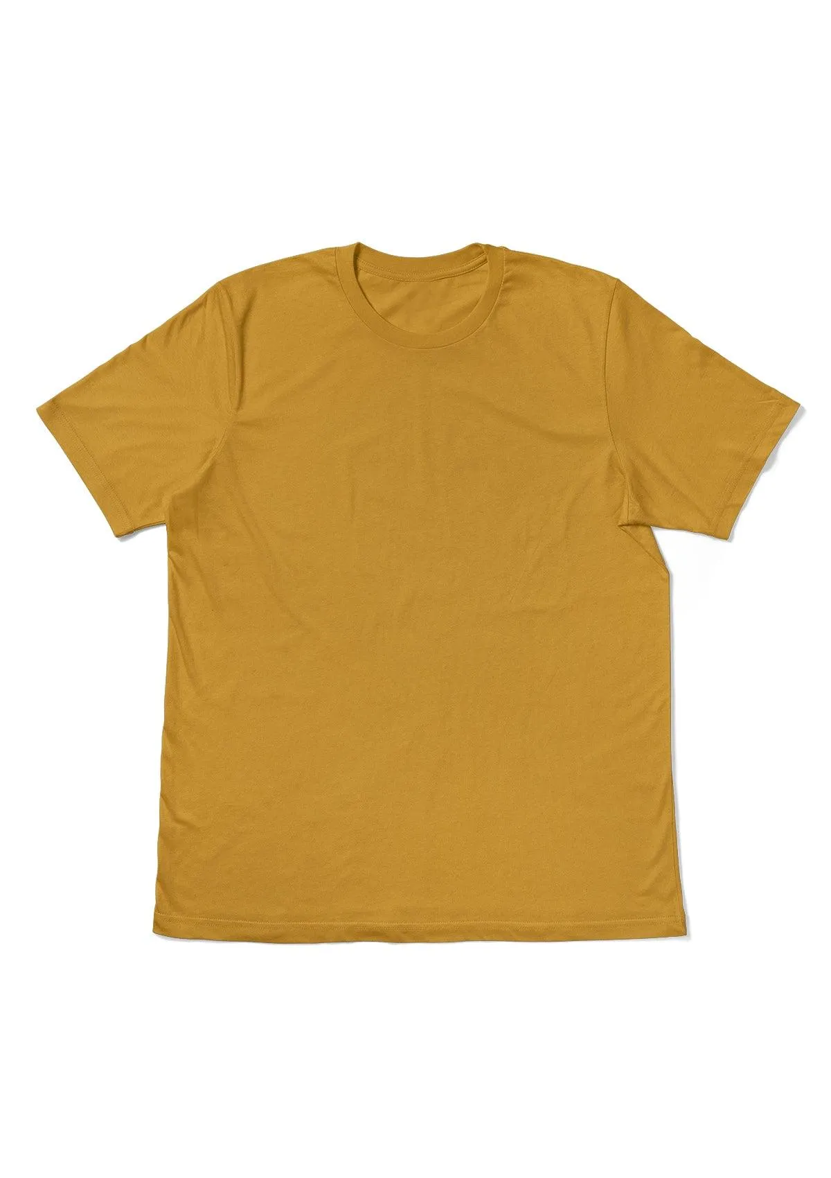 Perfect TShirt Co Womens Original Boyfriend T-Shirt - Mustard Yellow