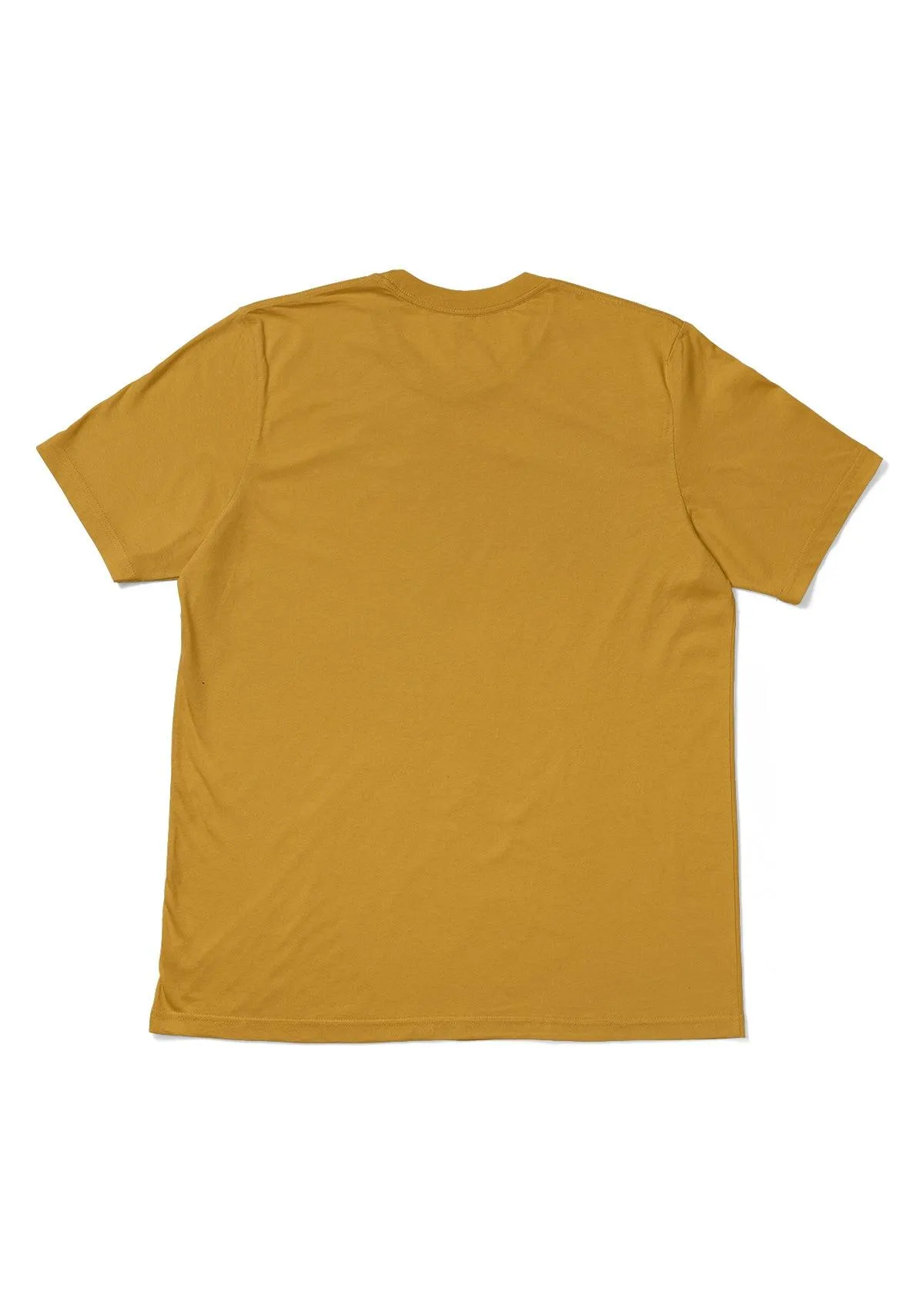 Perfect TShirt Co Womens Original Boyfriend T-Shirt - Mustard Yellow