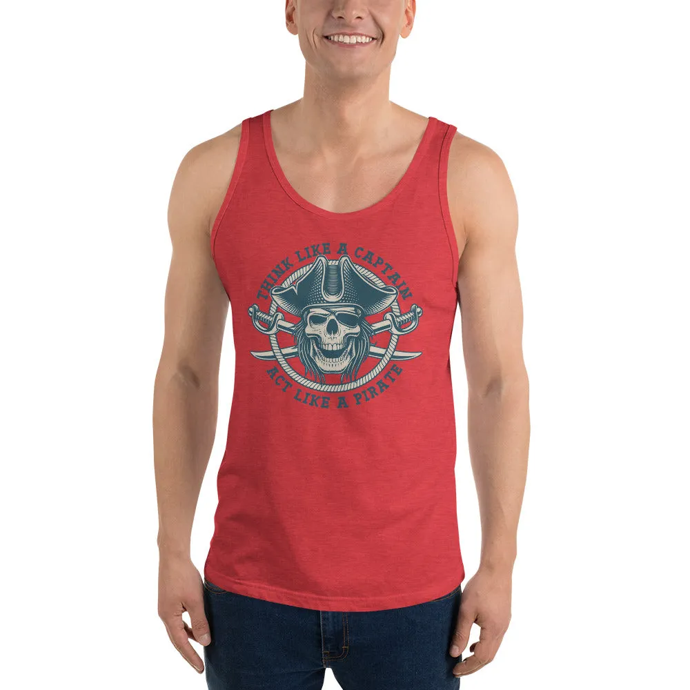 Pirate Skull Men's Tank Top