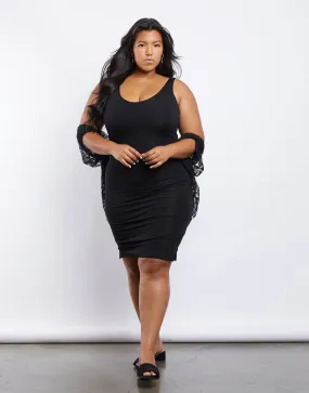 Plus Size Sunny Days Bodycon Dress