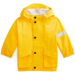 Polo Ralph Lauren Baby Boy Dobby Rain Jacket Yellow