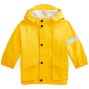 Polo Ralph Lauren Baby Boy Dobby Rain Jacket Yellow