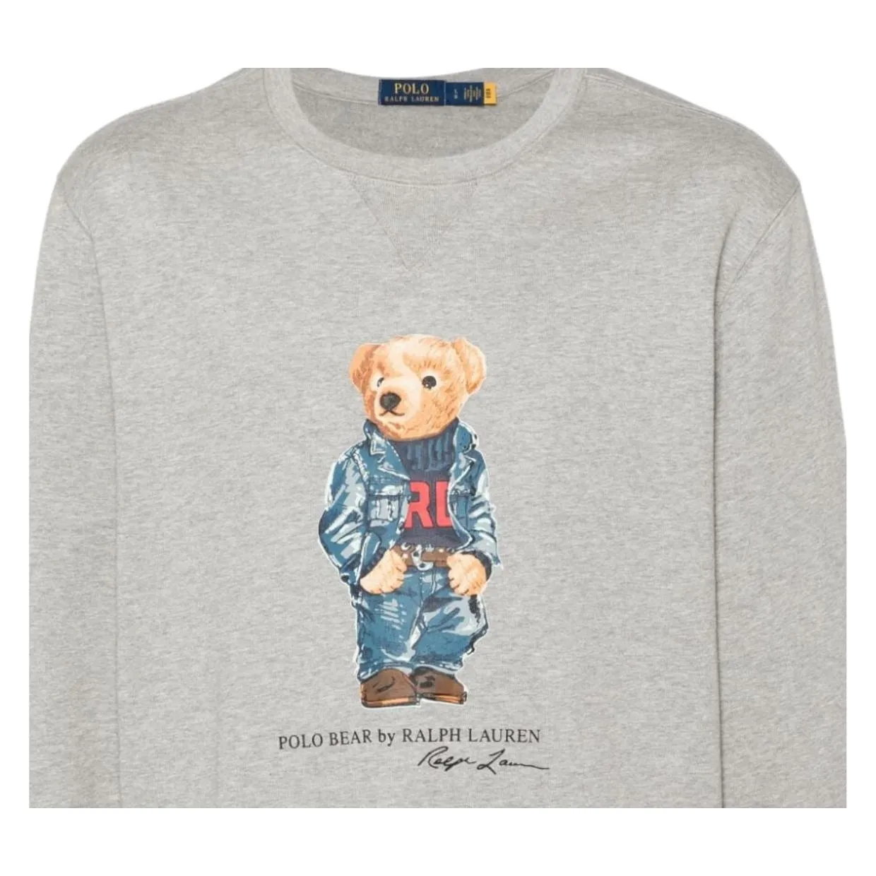 Polo Ralph Lauren Polo Bear Logo Grey Sweatshirt