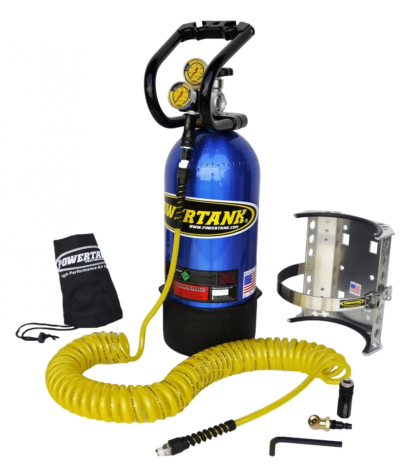 Power Tank - CO2 Tank 10 LB Package A System 250 PSI Power Tank