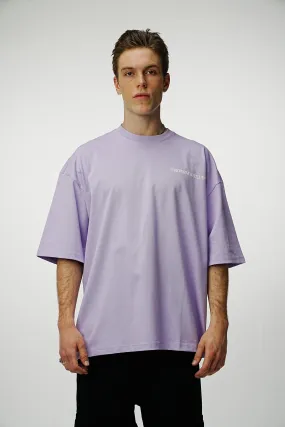 Provoke Heavy Oversized Tee - Lilac