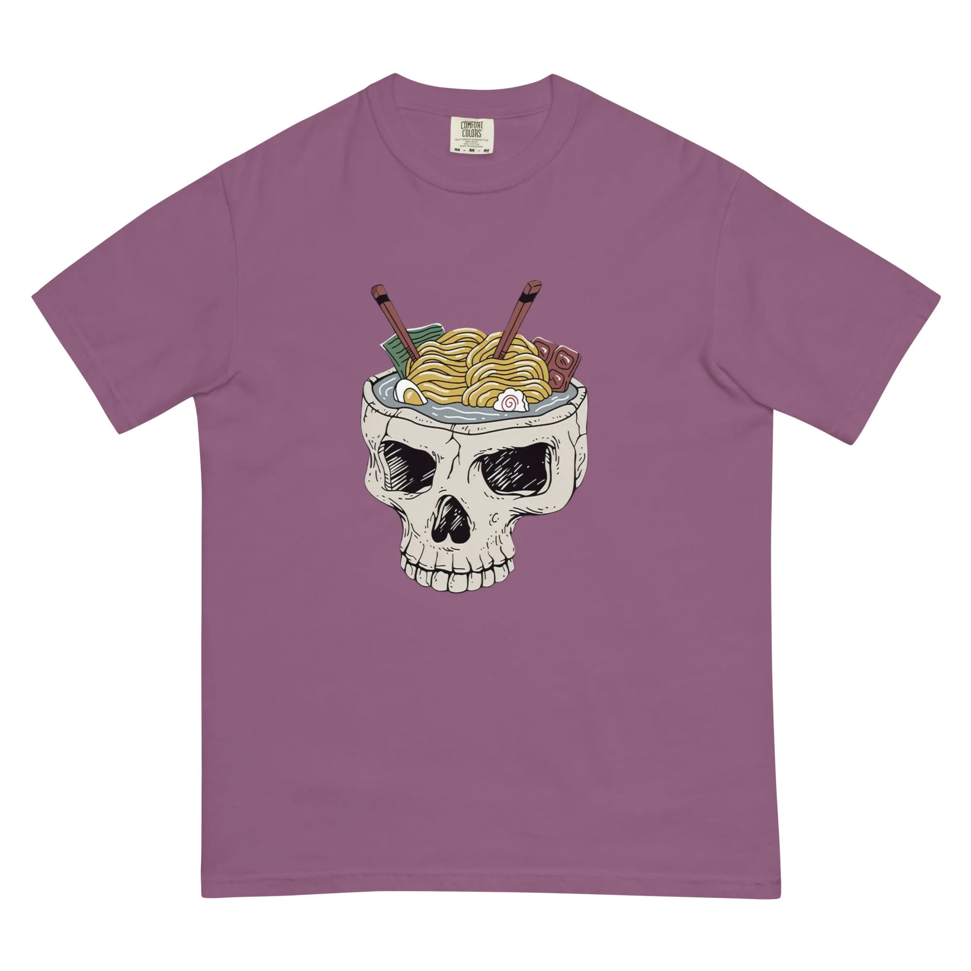 Ramen Noodle Skull Bowl garment-dyed heavyweight t-shirt