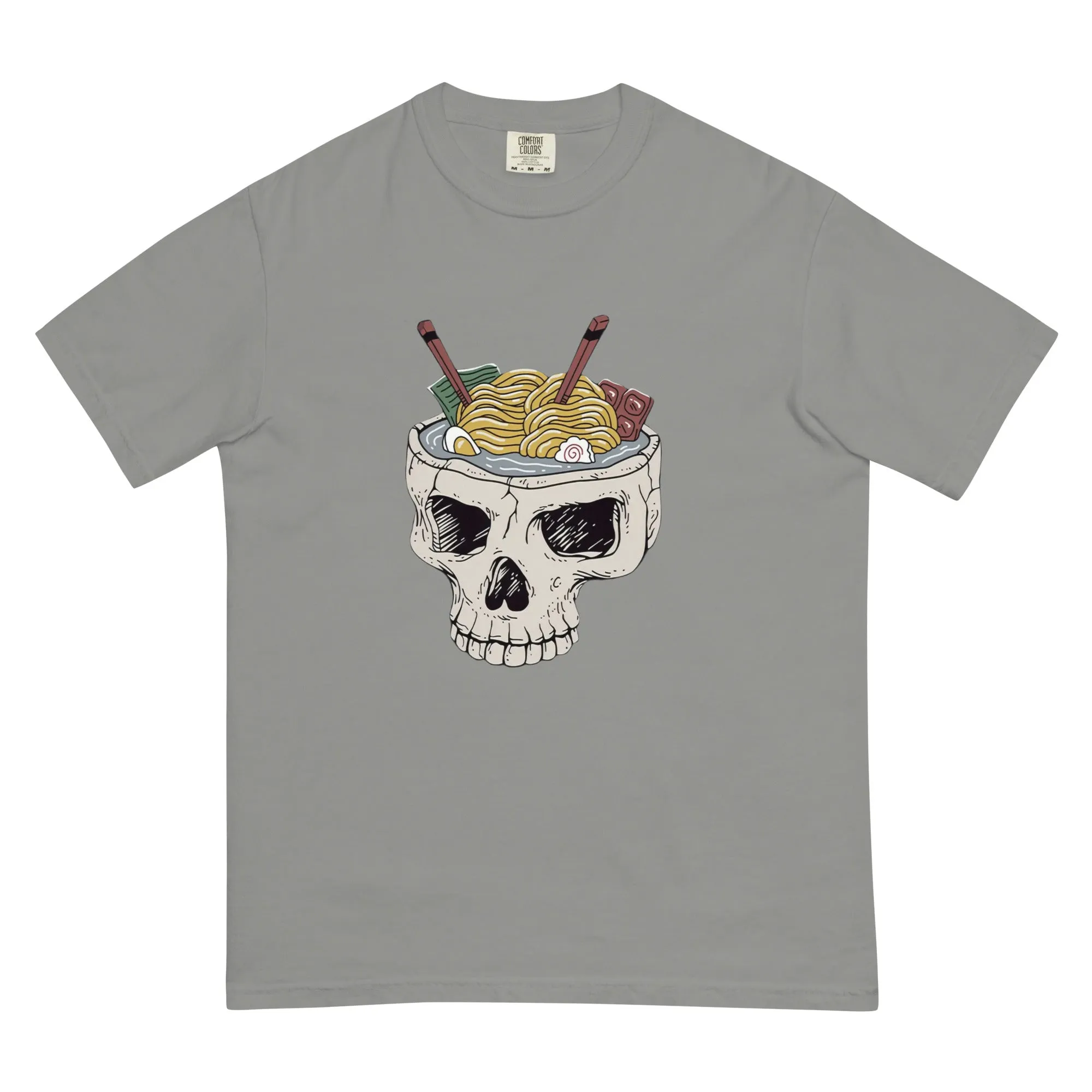 Ramen Noodle Skull Bowl garment-dyed heavyweight t-shirt