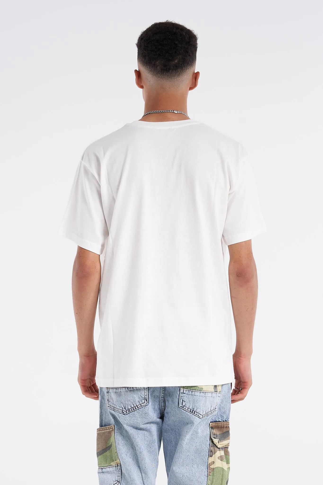 Respect Relaxed Fit Premium Tee White