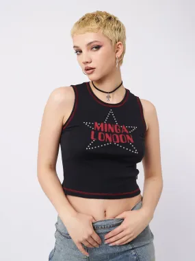 RockStar Girlfriend Vest Top