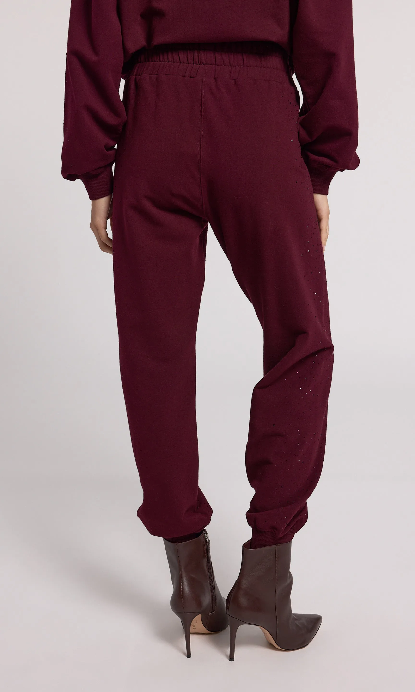 Ruel Compact Crystal Sweatpants