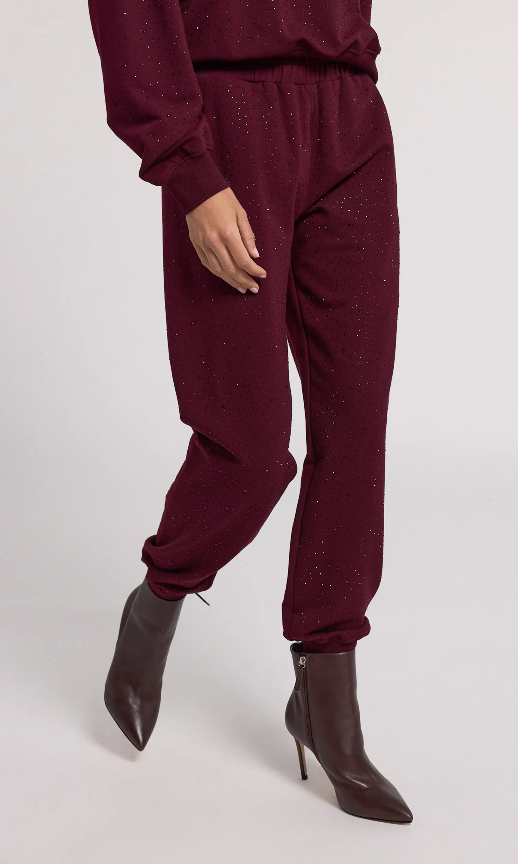 Ruel Compact Crystal Sweatpants