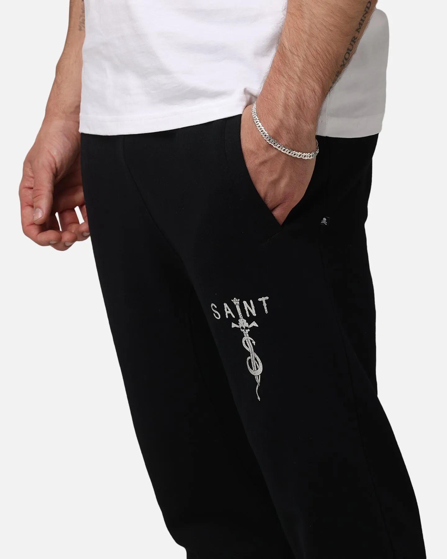 Saint Morta Daggers Sweatpants Black/Silver