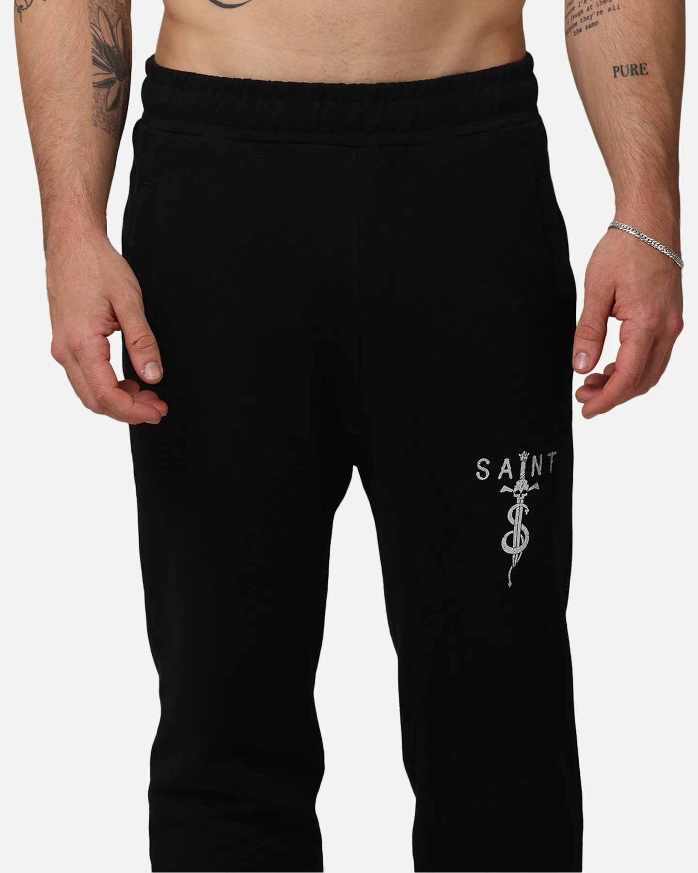 Saint Morta Daggers Sweatpants Black/Silver