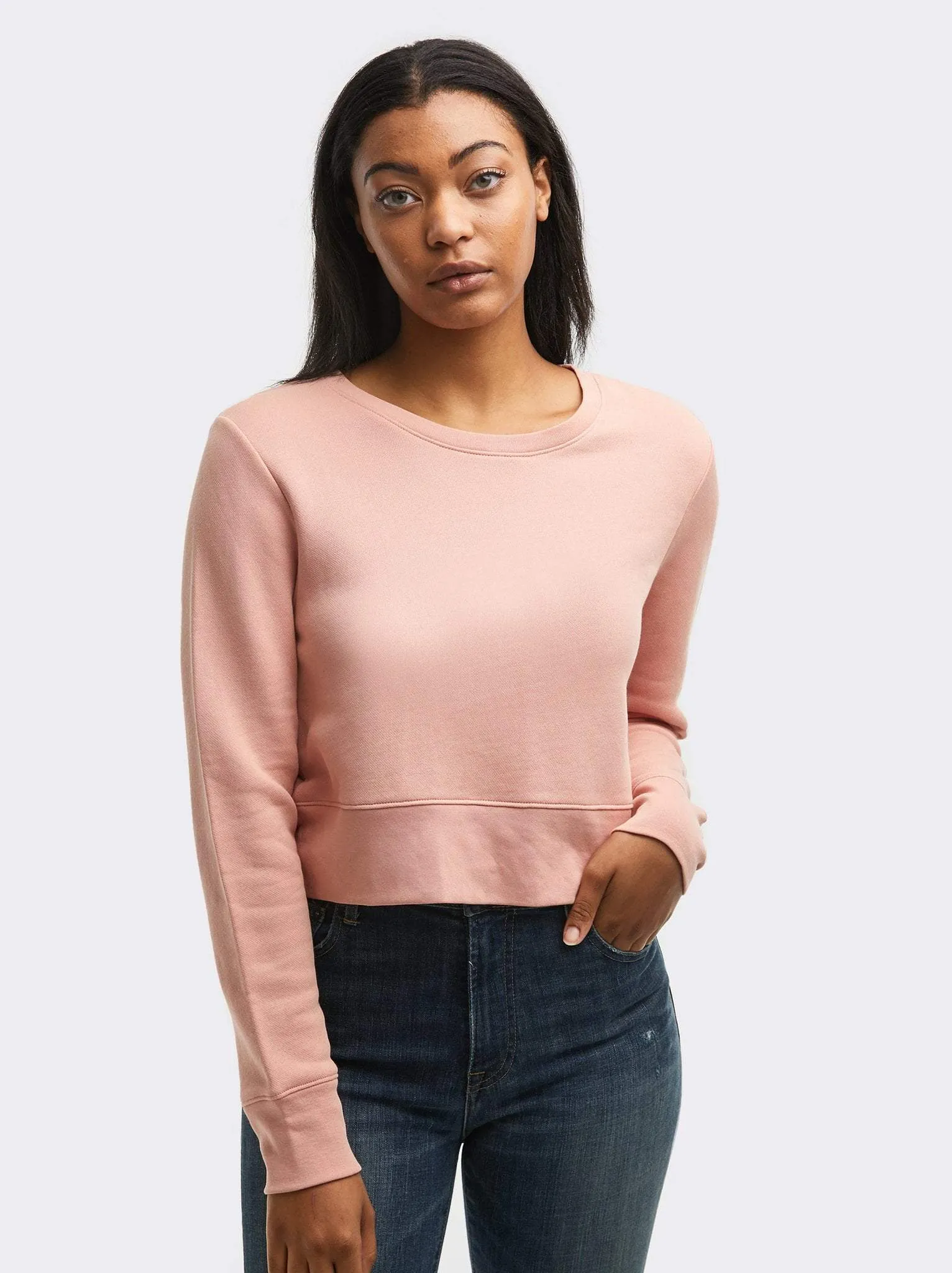 Samantha Cropped Sweatshirt