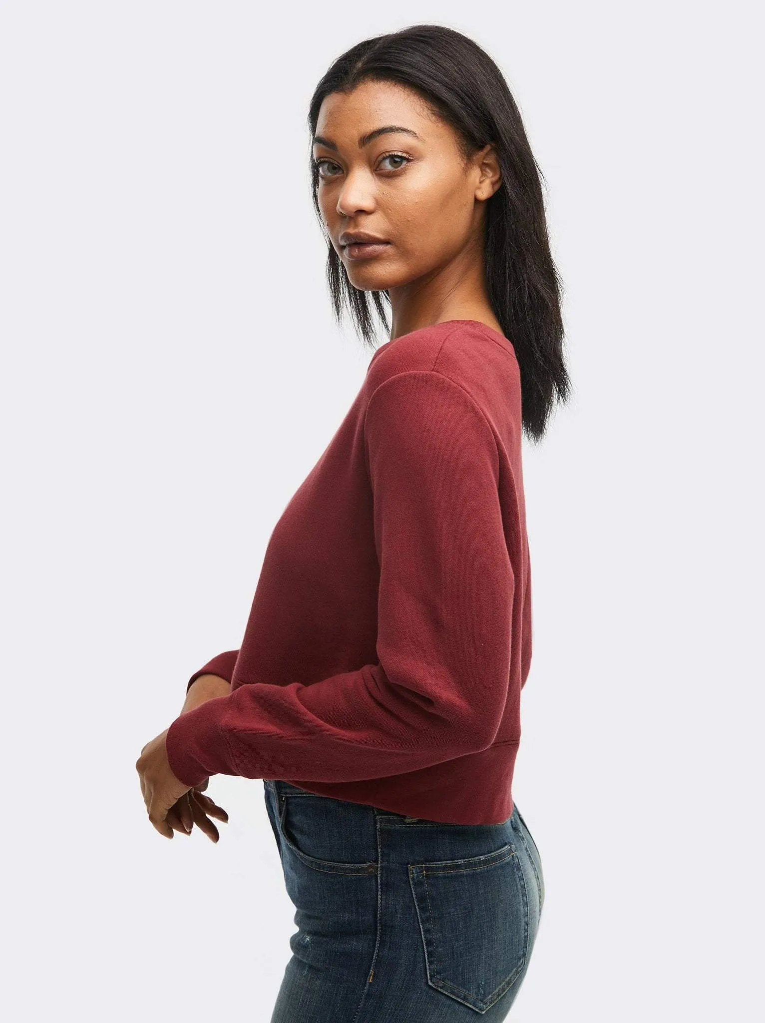 Samantha Cropped Sweatshirt