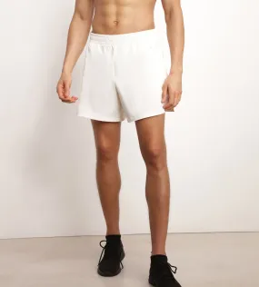 Short de sport homme en matière aérée Écru Dim Move