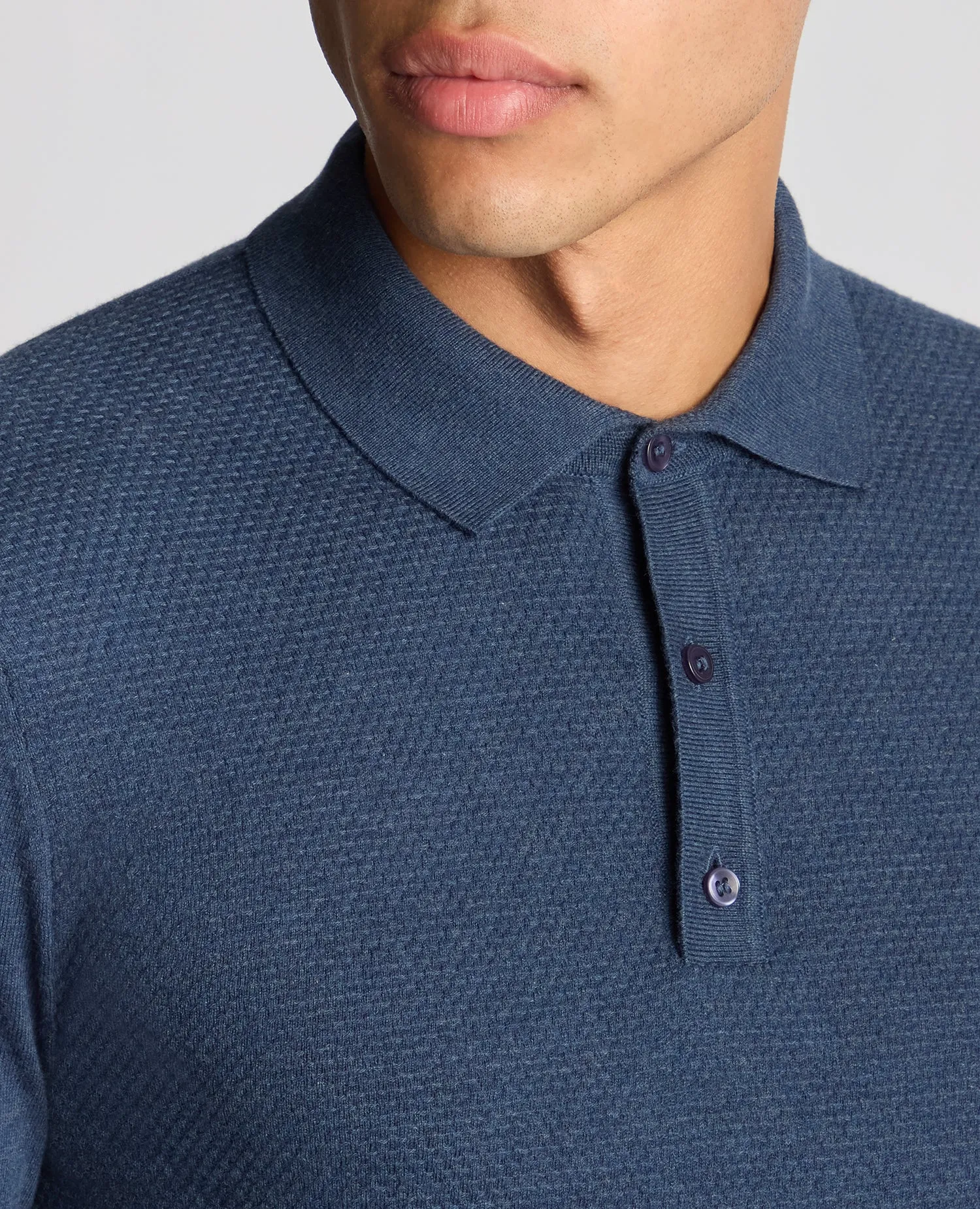 Slim Fit Cotton Knitted Polo