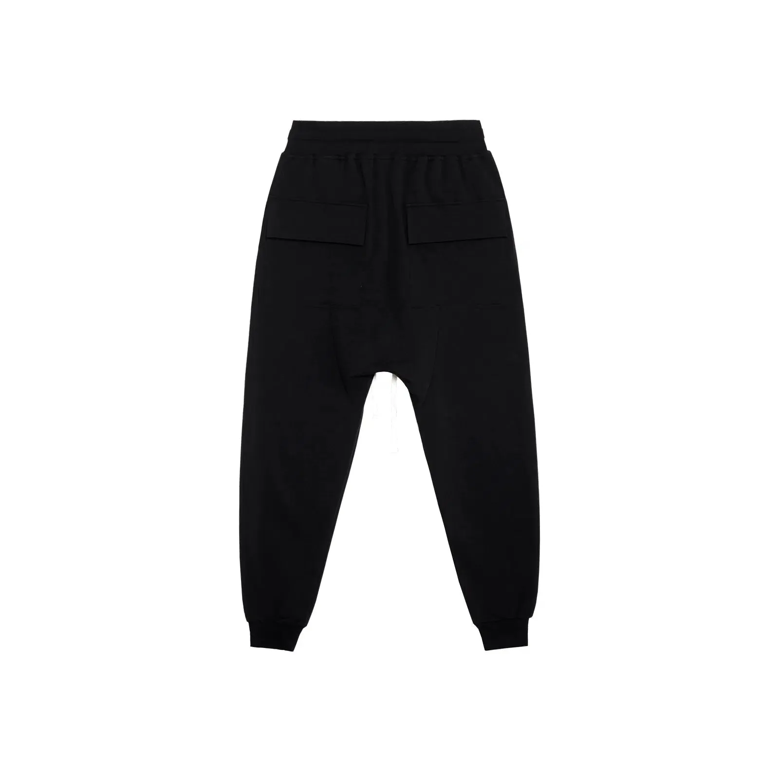 Slim-Fitting Stitching Crotch-Drop Sweatpants