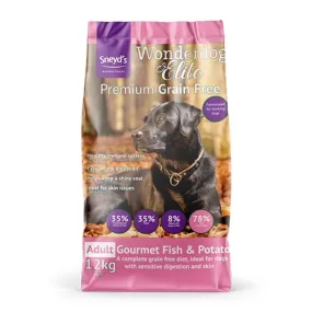 Sneyds Wonderdog Grain Free Gourmet Fresh Salmon, Trout & Potato 12kg