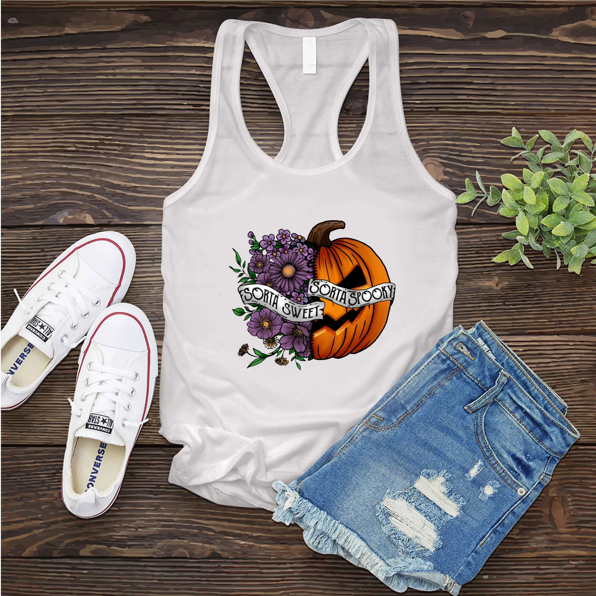 Sorta Sweet Sorta Spooky Women's Tank Top