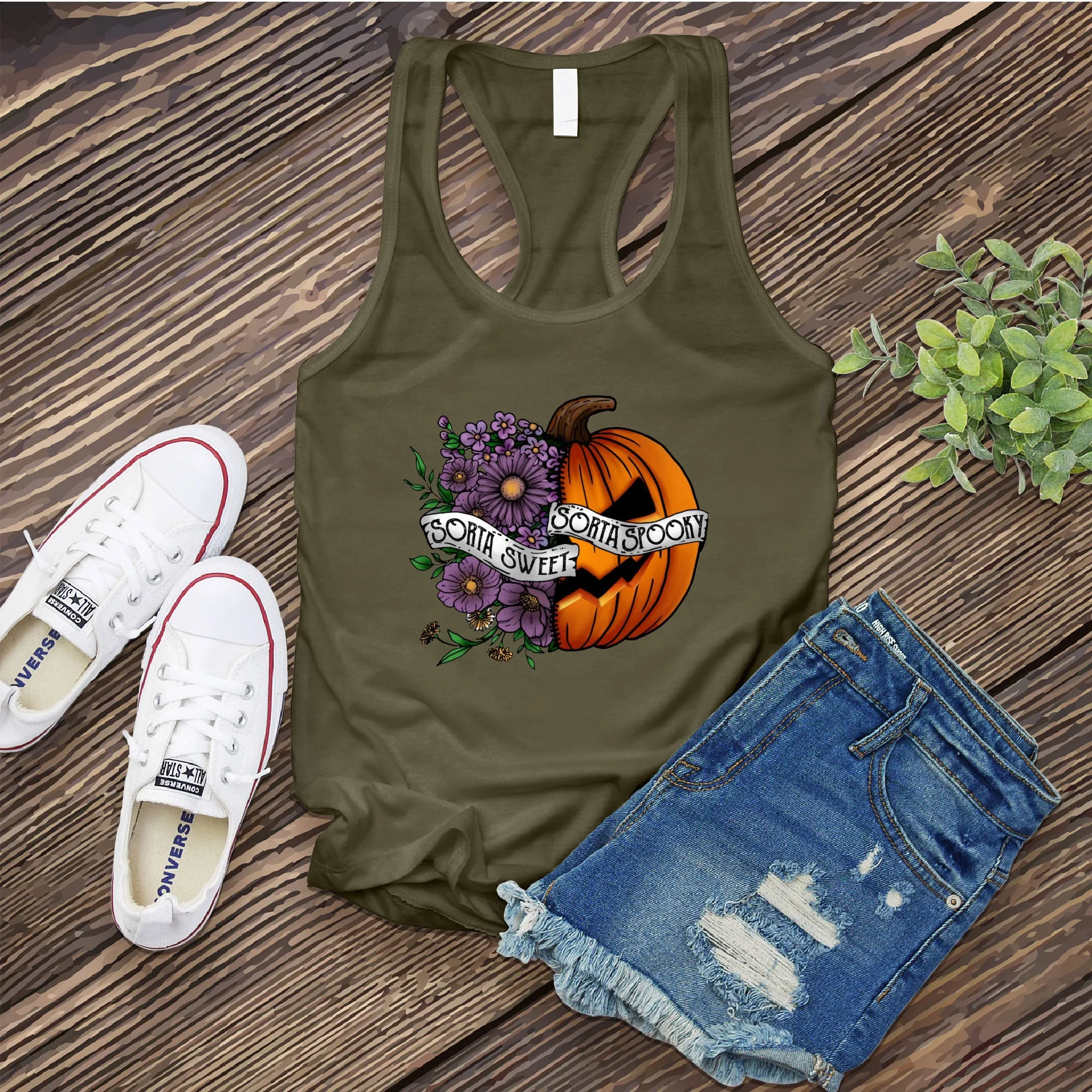 Sorta Sweet Sorta Spooky Women's Tank Top