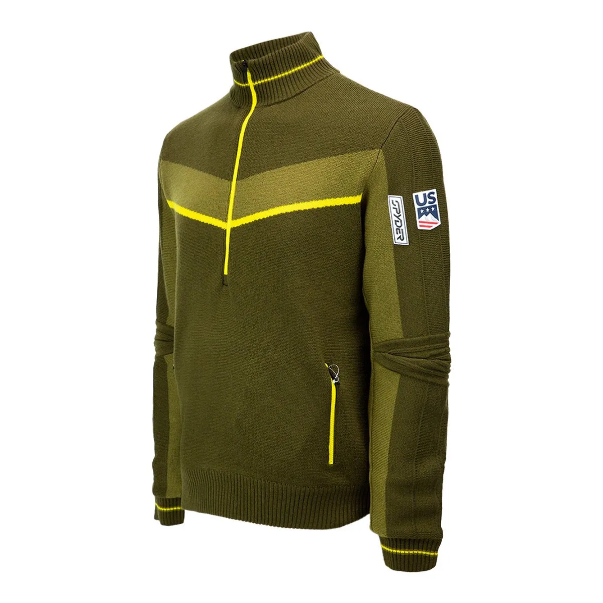 Spyder Men's USST Era GTX Infinium Lined Half Zip Sweater