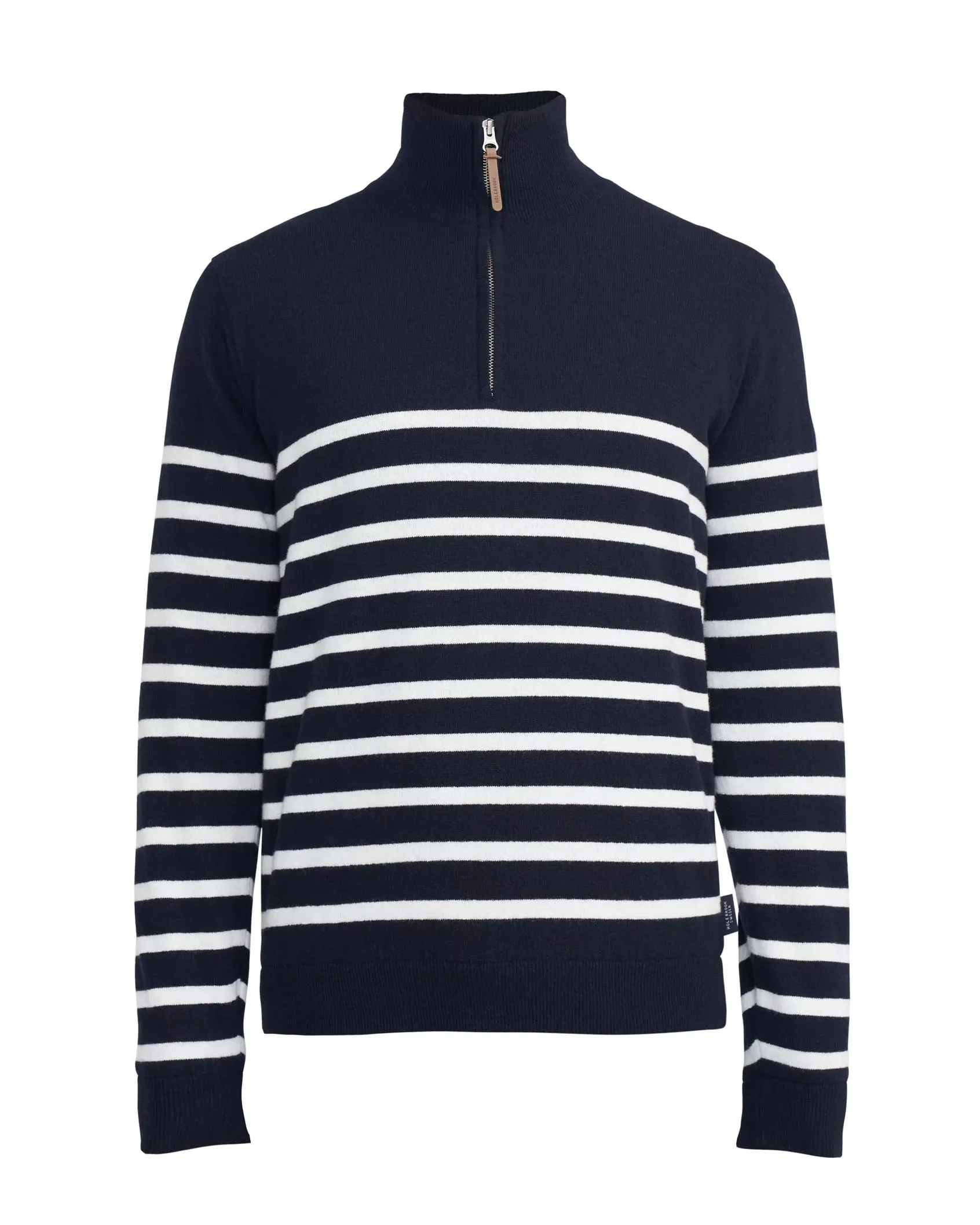 Stellan Zip Neck Stripe Windproof