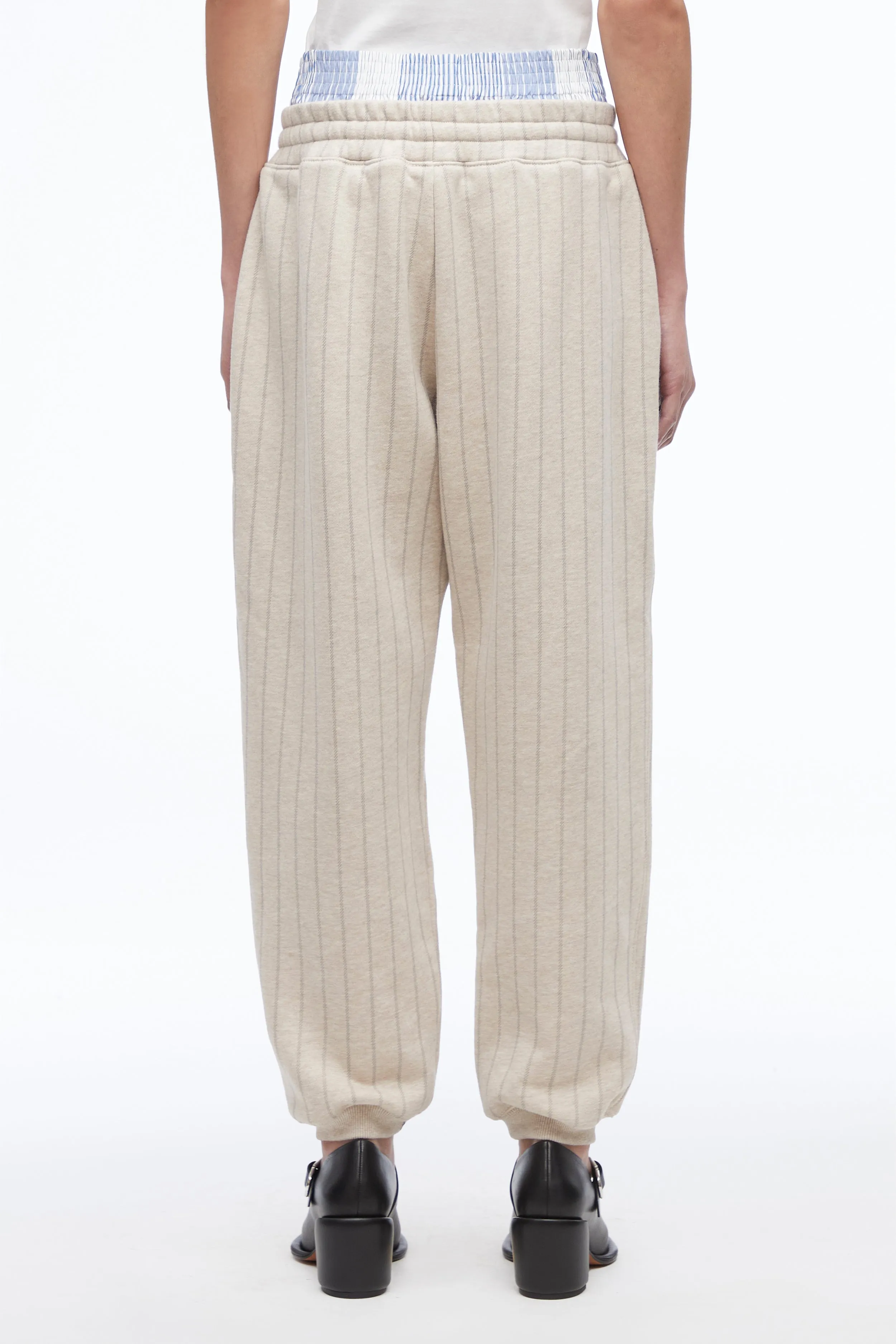 Striped Relaxed Sweatpant