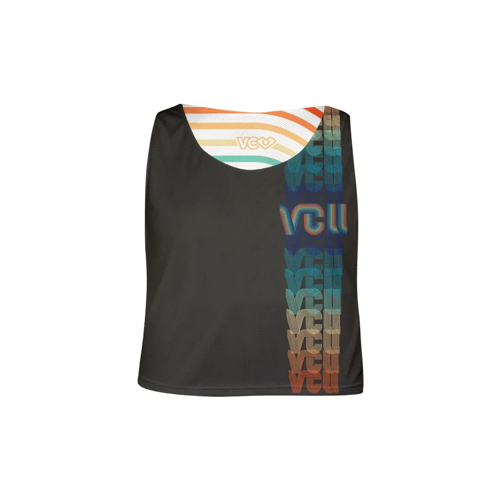 Sublimated Reversible Mesh Tank Crop Top