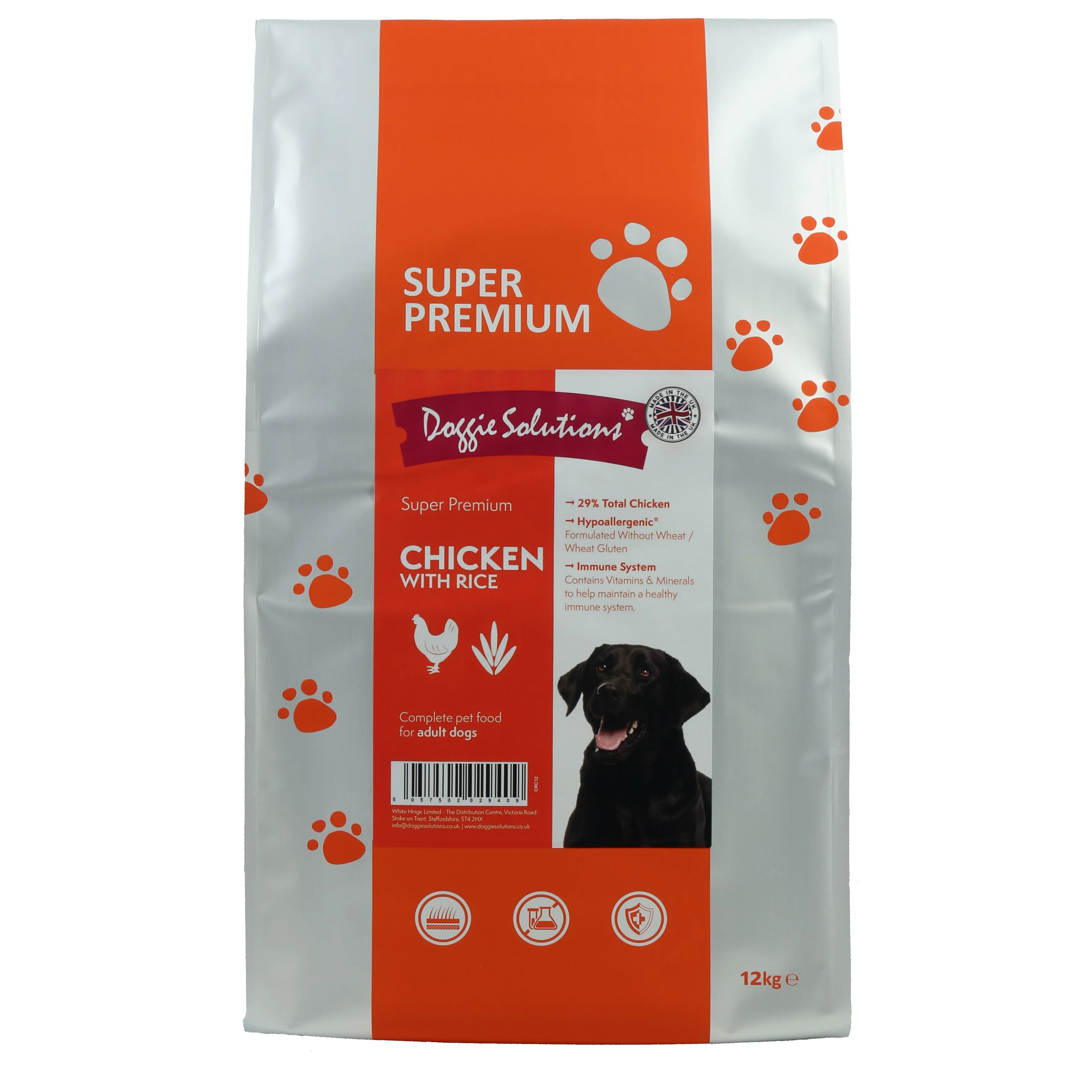 Super Premium Dog Food - Chicken with Rice