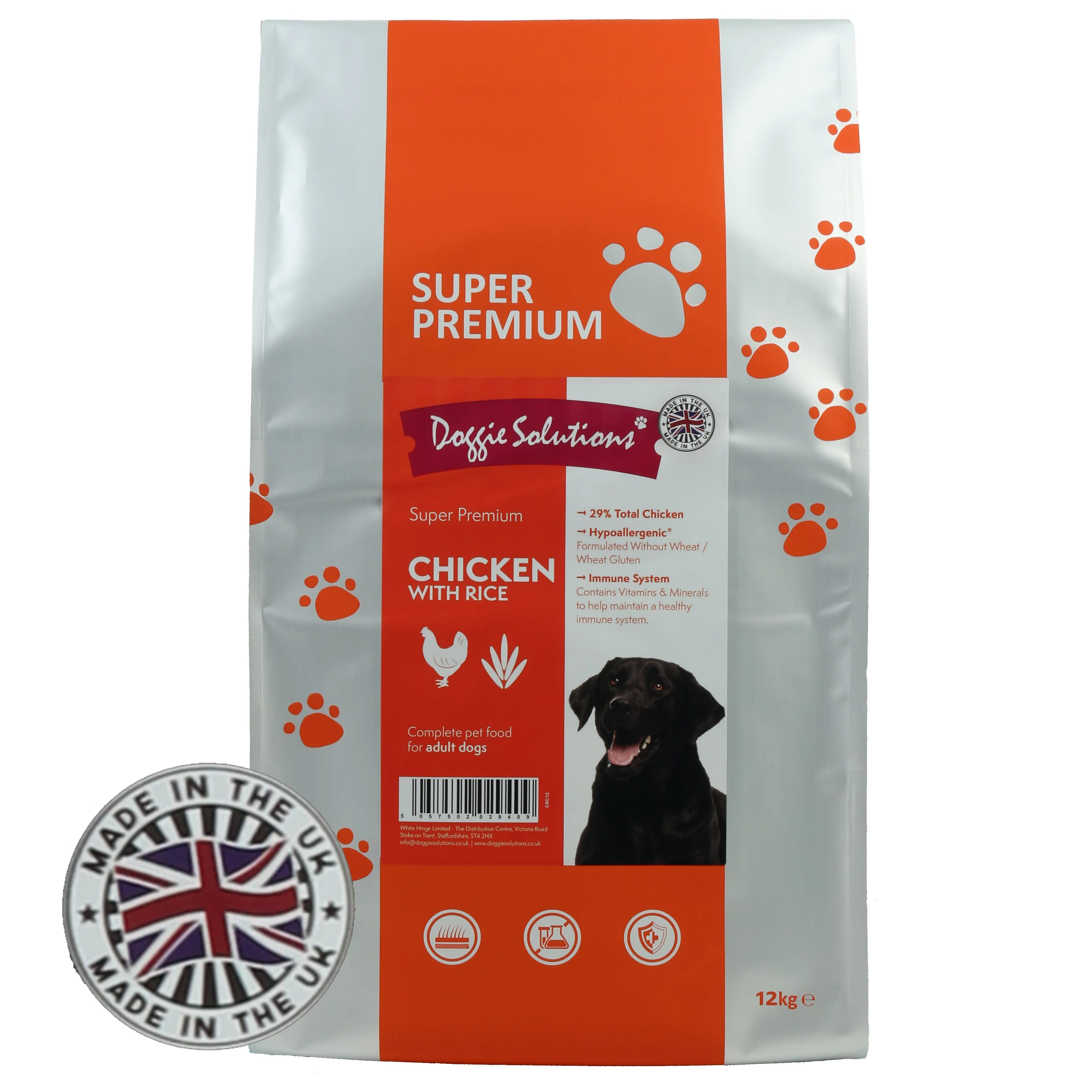 Super Premium Dog Food - Chicken with Rice