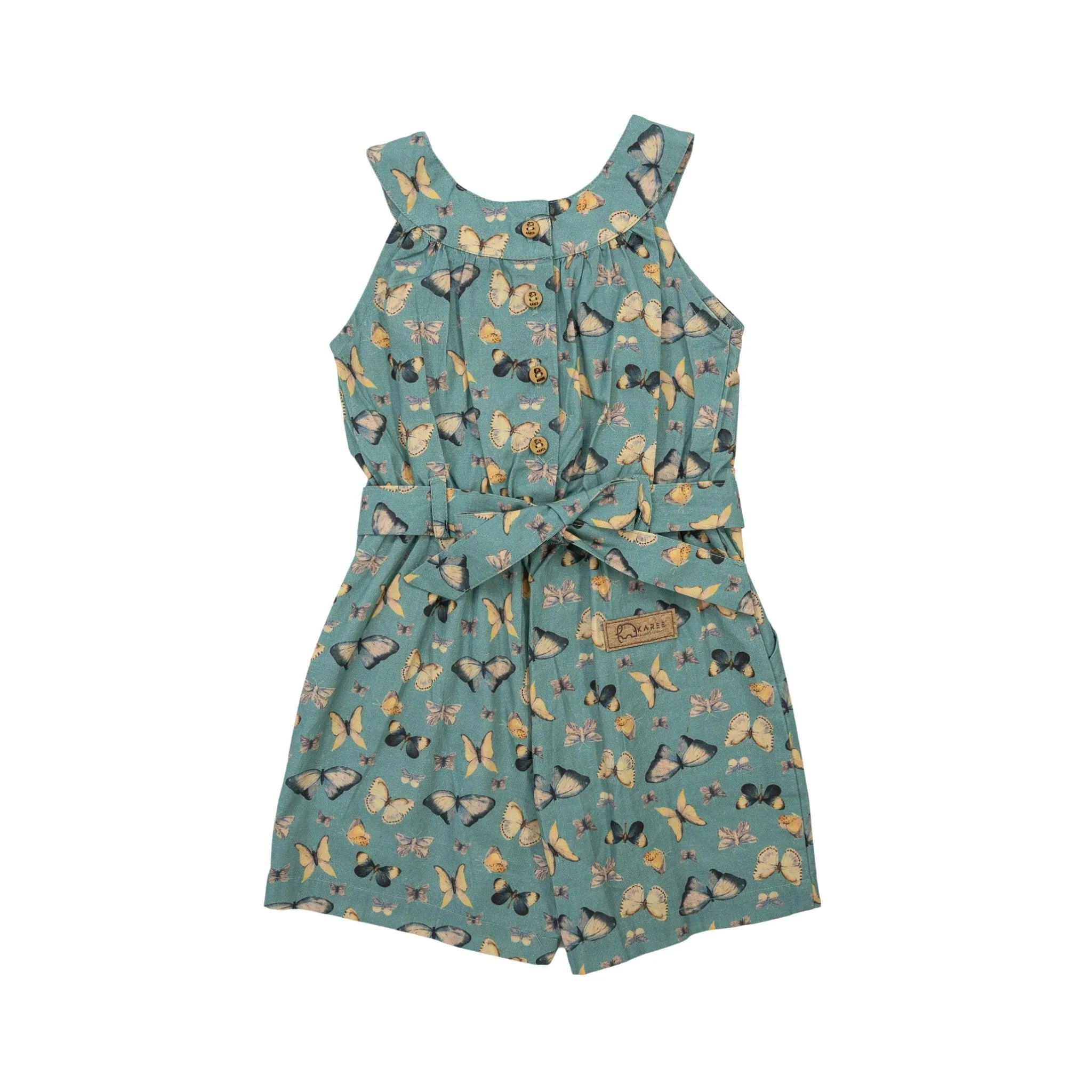 Surf Blue Play Suit for Girls