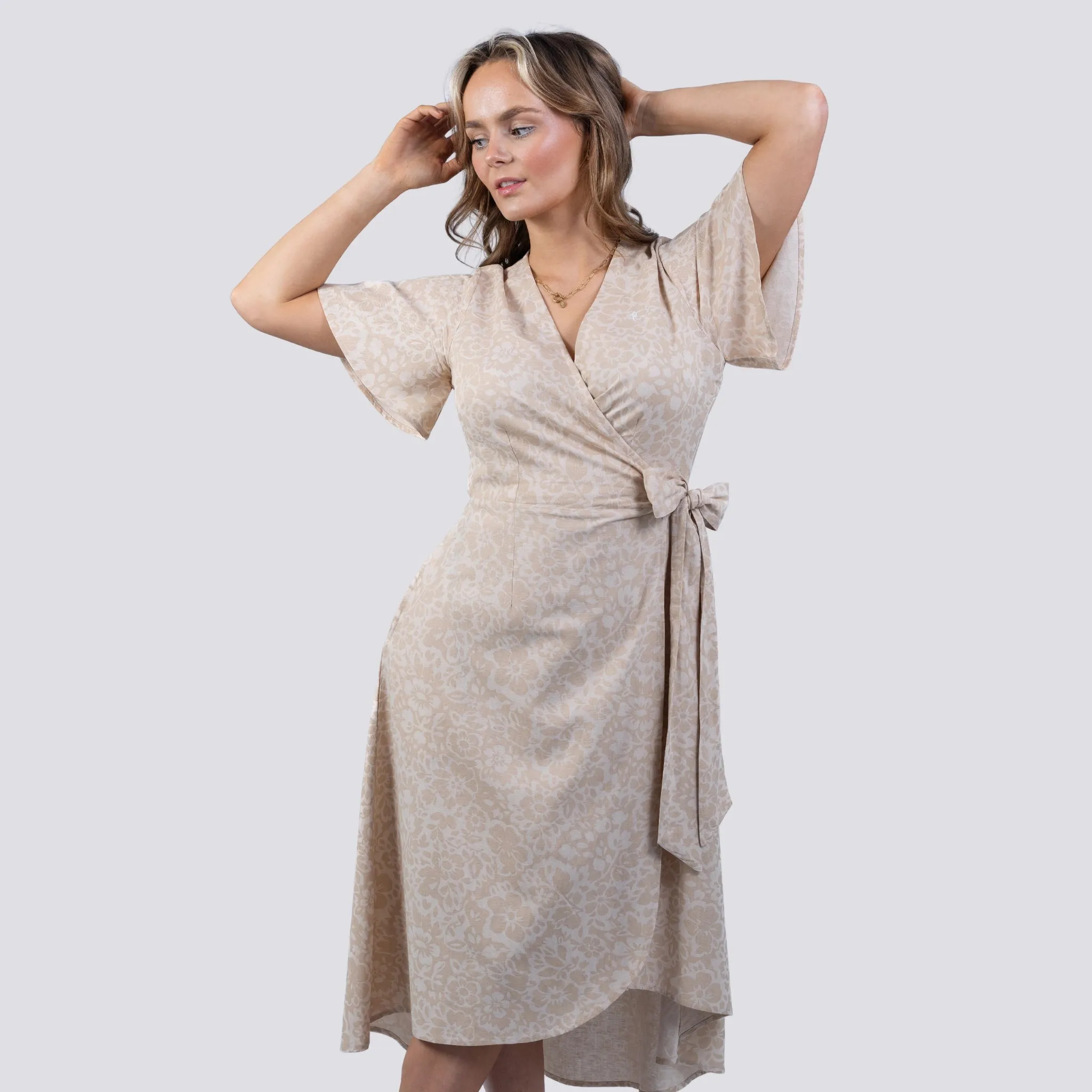 Sustainable Style Staple: Chino Wrap Dress