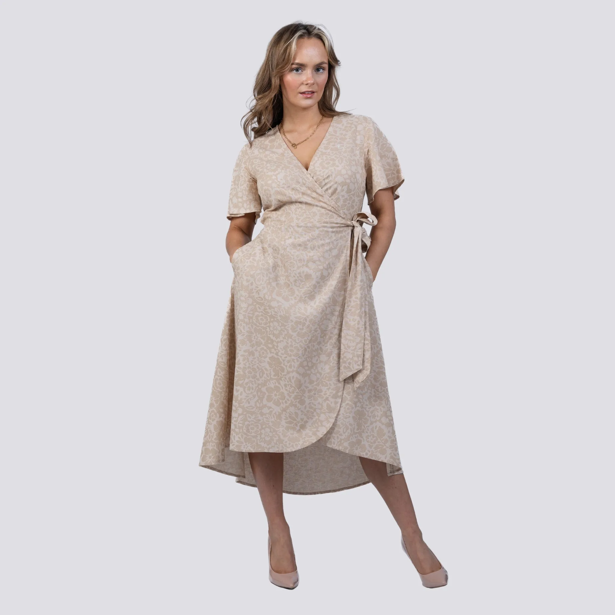 Sustainable Style Staple: Chino Wrap Dress