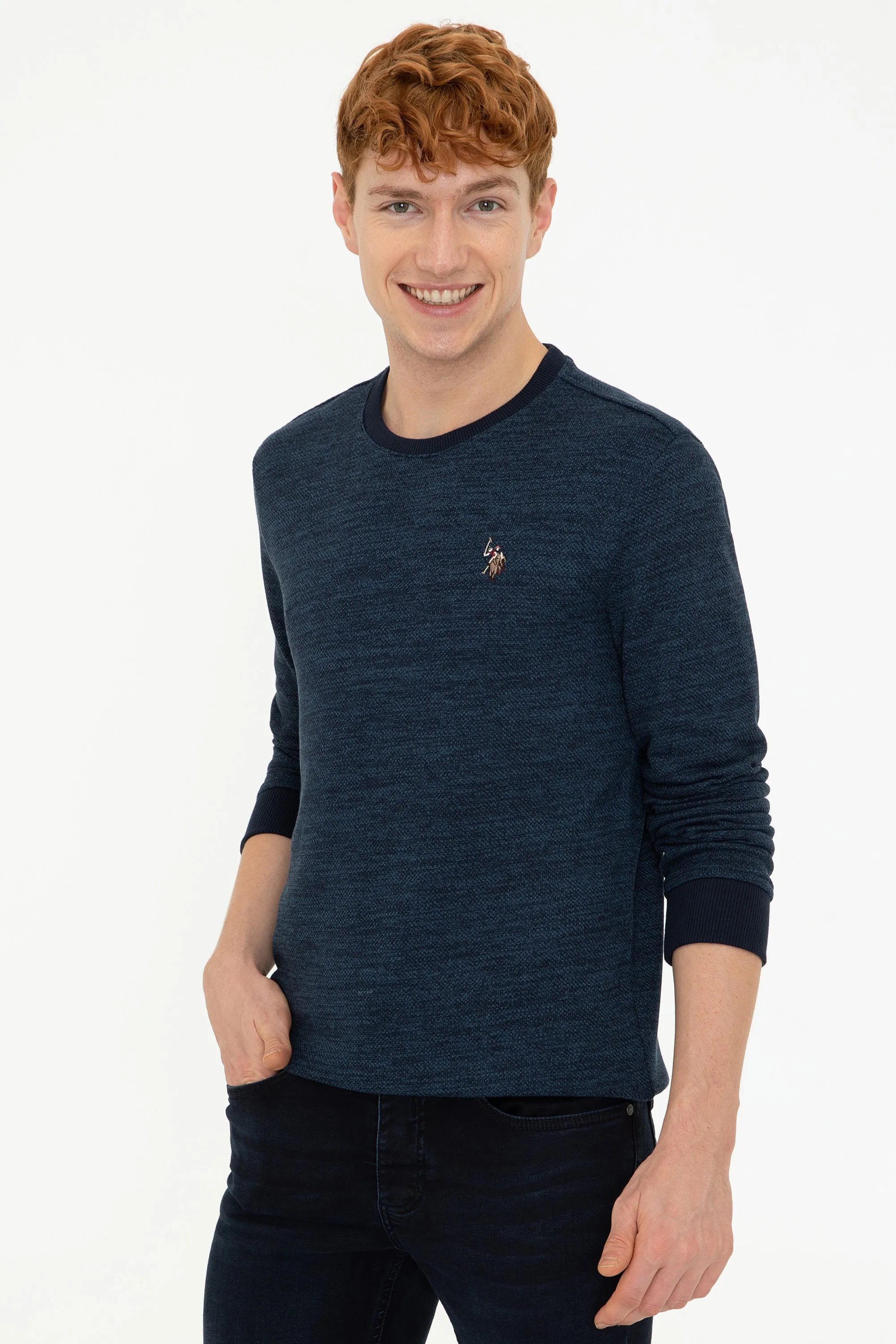 Sweatshirt ROPEN NAVY BLUE