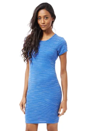 Textured Simple Bodycon Dress