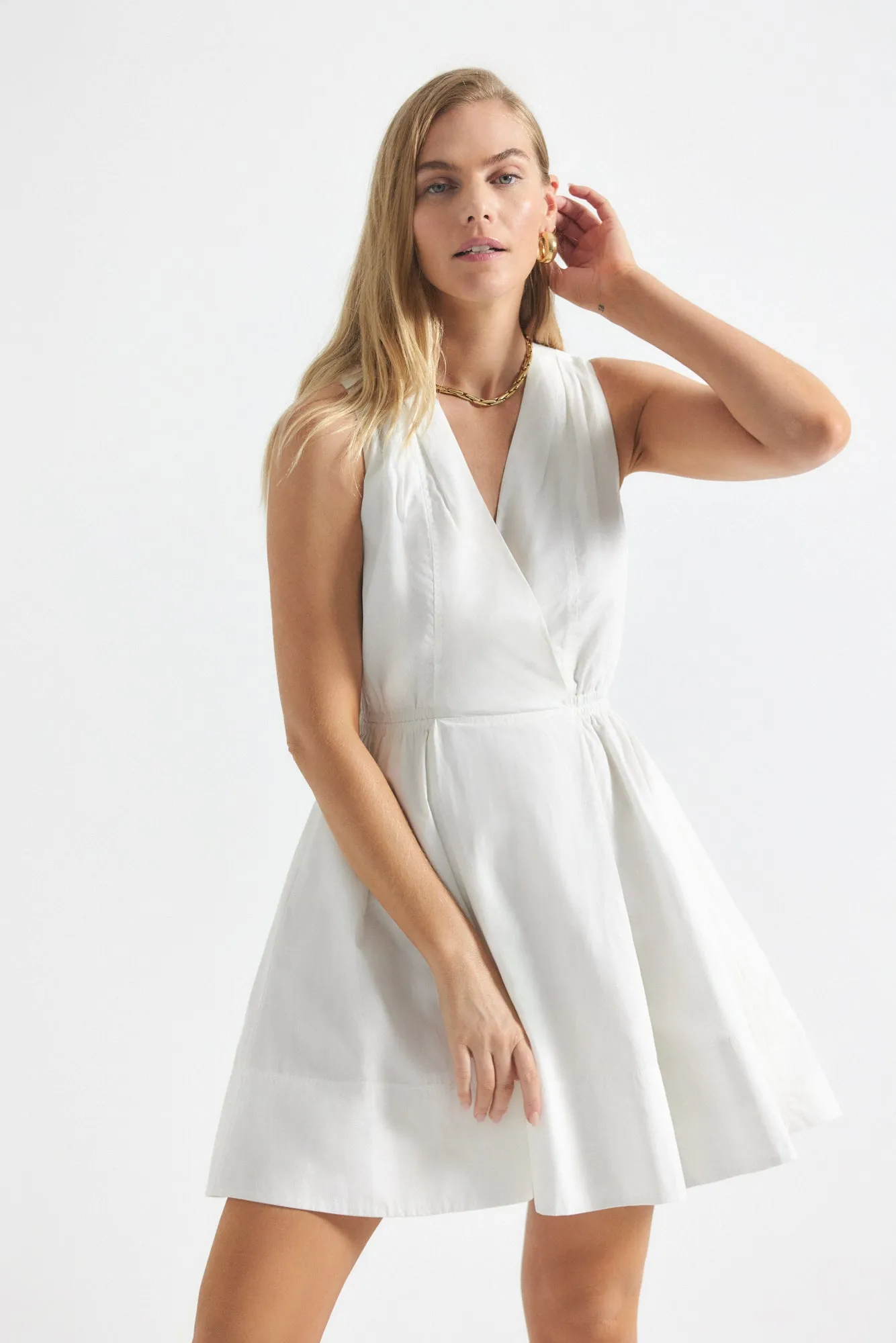 Tia Dress - White