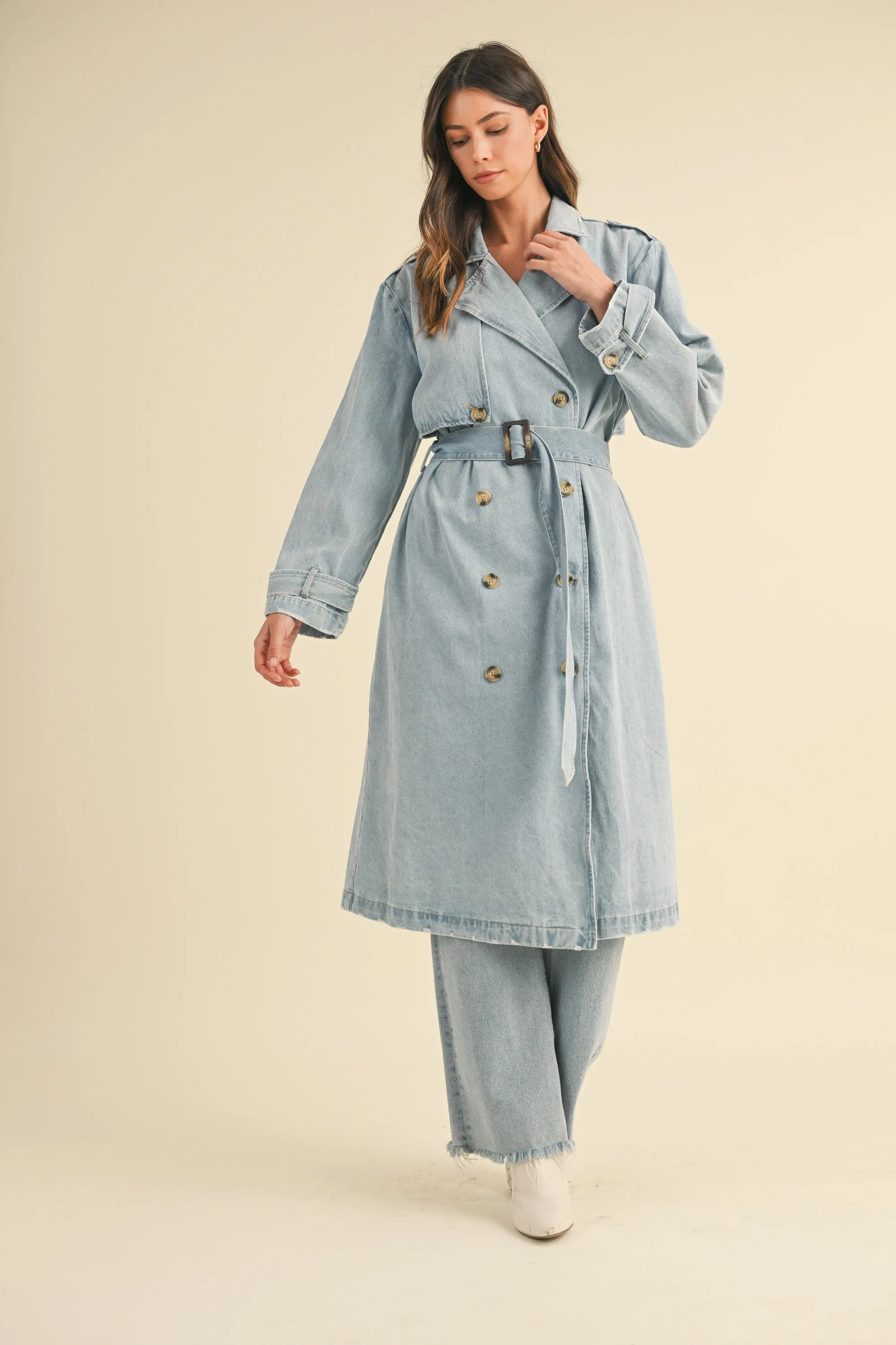 Tiffany Denim Trench