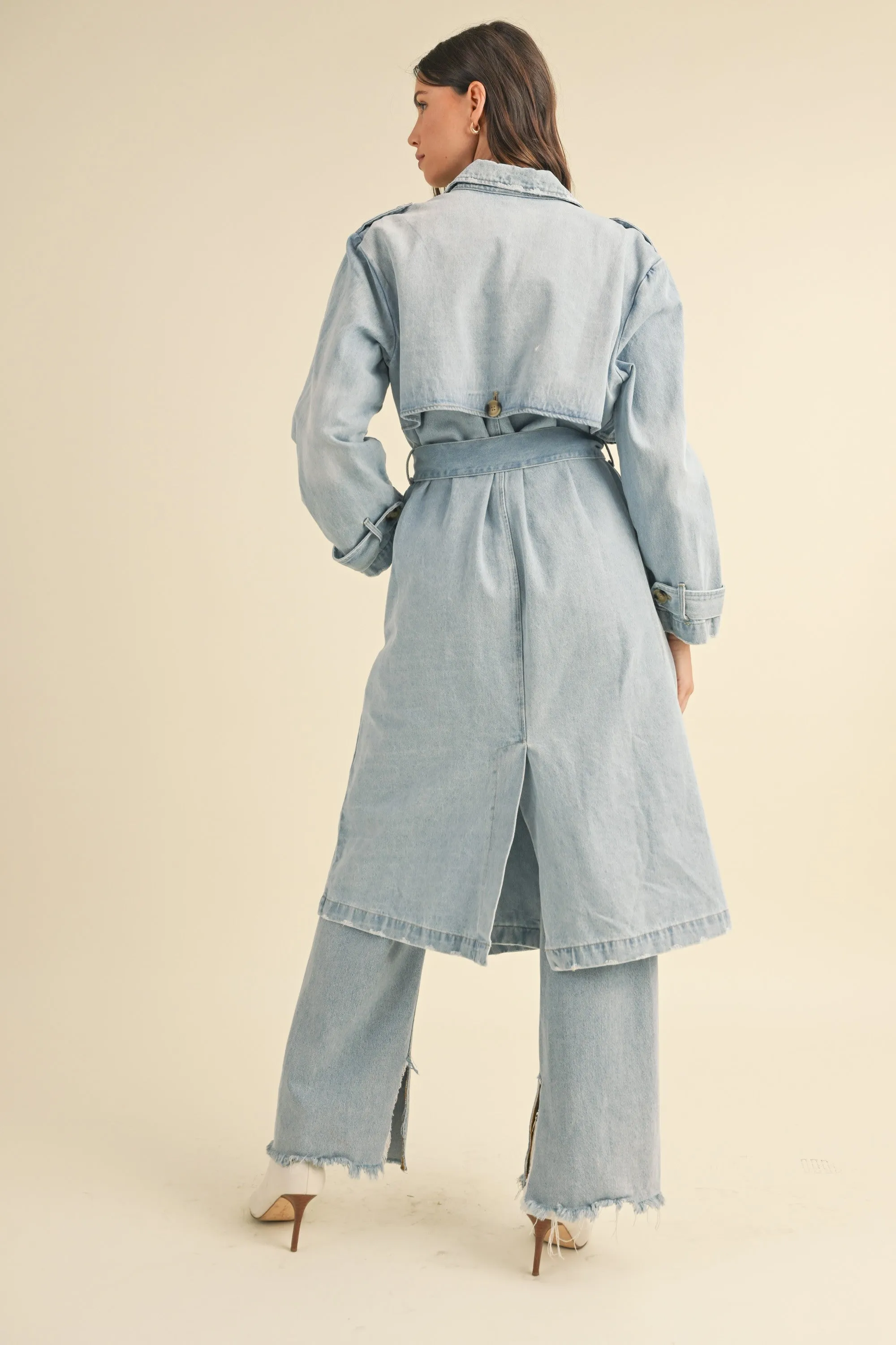 Tiffany Denim Trench